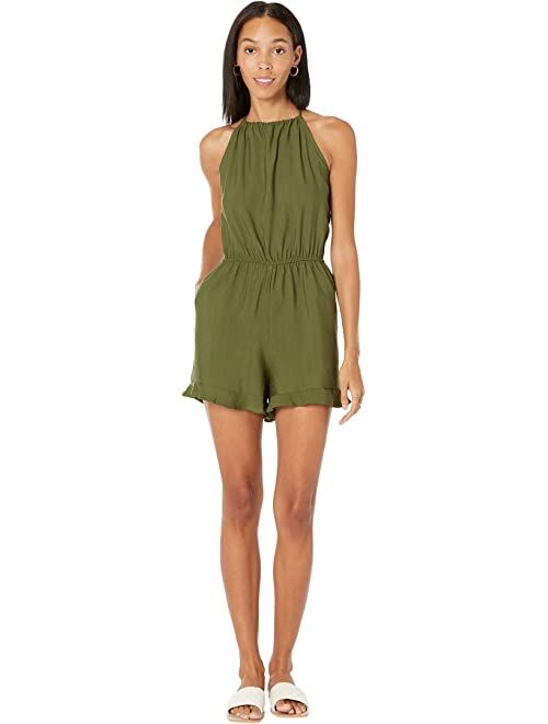 BCBGeneration Halter Neck Romper W1WX3D55