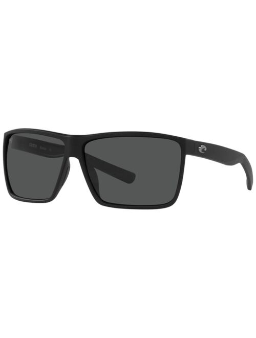 COSTA DEL MAR Men's Polarized Sunglasses, 6S9018 63