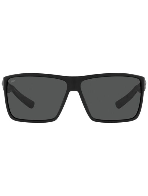 COSTA DEL MAR Men's Polarized Sunglasses, 6S9018 63