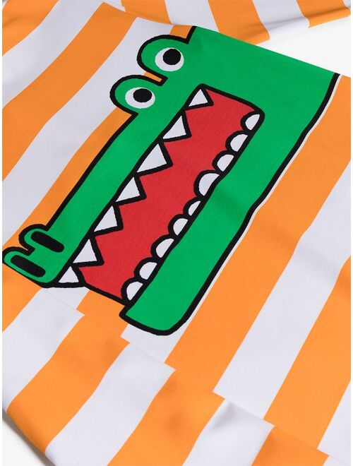 Stella McCartney Kids graphic-print striped float suit