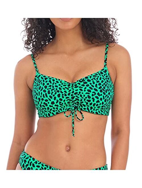 Freya Women's Standard Zanzibar Underwire Bralette Bikini Top
