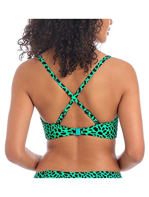Freya Women's Standard Zanzibar Underwire Bralette Bikini Top