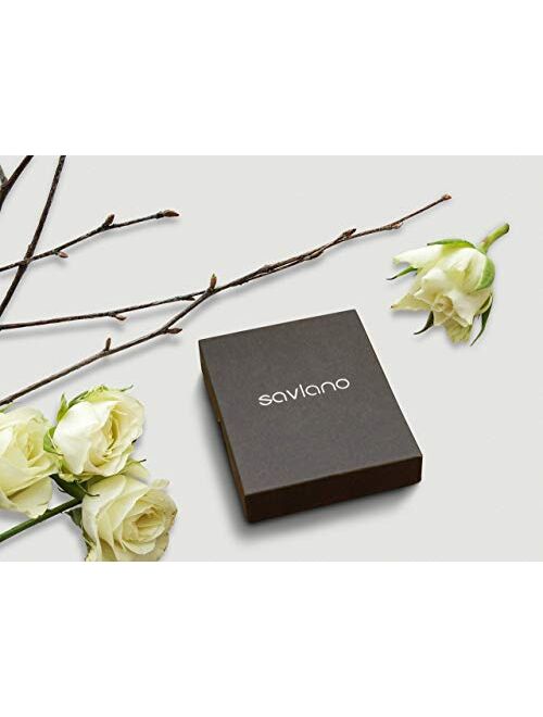 Savlano 925 Sterling Silver Rope Chain Bracelet for Women & Men - Made in Italy Comes Gift Box