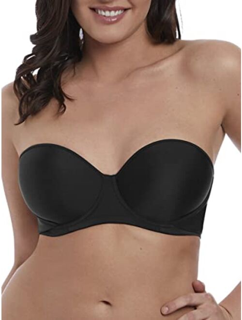 Freya Women's Standard Deco Swim Underwire Molded Multiway Bandeau Bikini Top