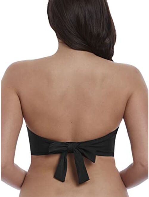 Freya Women's Standard Deco Swim Underwire Molded Multiway Bandeau Bikini Top