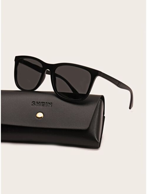 Buy Shein Men Square Frame Fashion Glasses online | Topofstyle