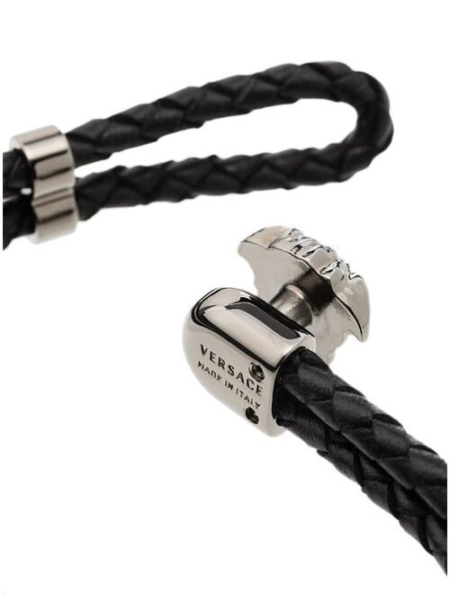 Versace Medusa charm rope bracelet