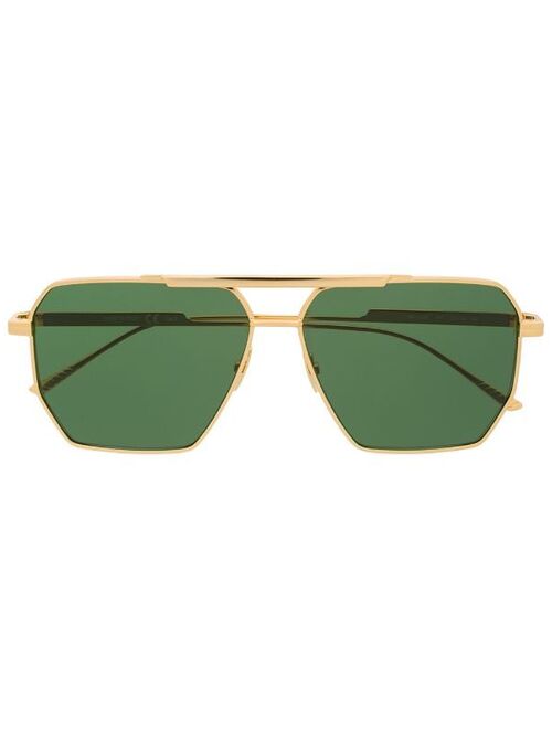 Bottega Veneta Eyewear oversized square-frame sunglasses