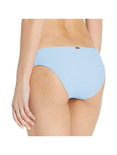 Luli Fama Women's Standard Cosita Buena Scrunch Panty Full Back Bikini Bottom Swimwear