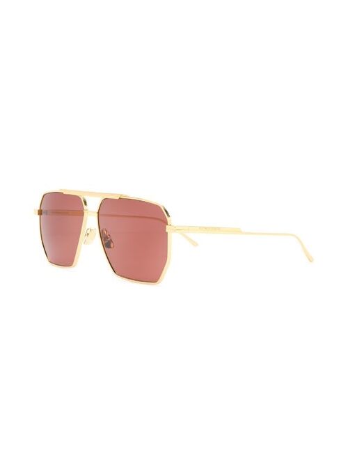 Bottega Veneta Eyewear navigator-frame sunglasses