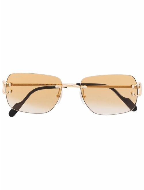 Cartier Eyewear square-frame sunglasses