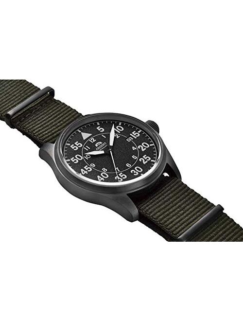Orient Men's 'RA-AC0H' Pilot Style Japanese Automatic / Hand-Winding Sports Watch
