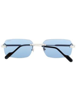 Eyewear square-frame sunglasses