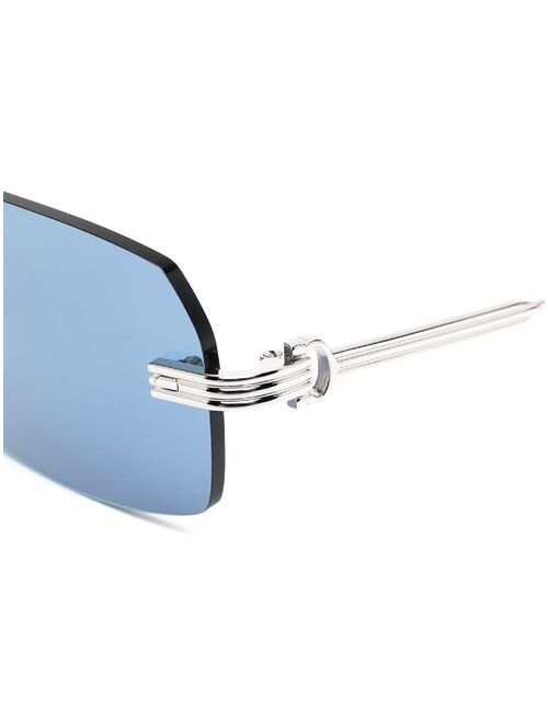Cartier Eyewear square-frame sunglasses