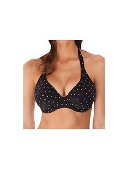 Women's Standard Jewel Cove Underwire Halter Bikini Top