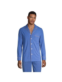 Brushed Back Knit Pajama Sleep Shirt