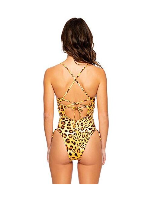 Luli Fama LULI Wild - Peek A Boo Underwire One Piece Bodysuit