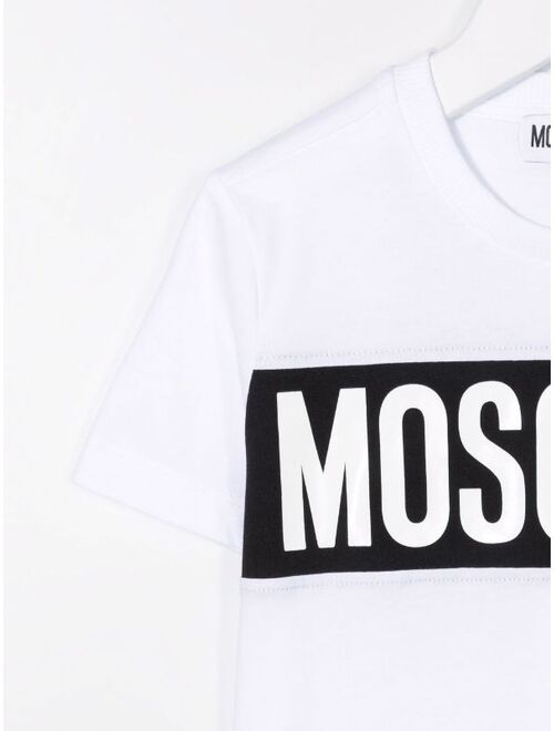 MOSCHINO KIDS logo-print T-shirt