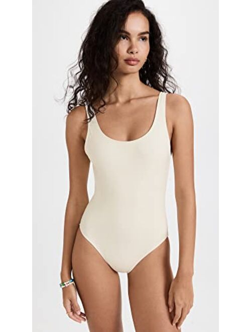 Solid & Striped Women's One Piece Swimsuit | The Anne-Marie | Cream