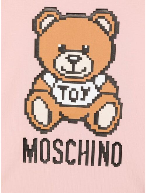 Moschino Kids toy-bear print T-shirt