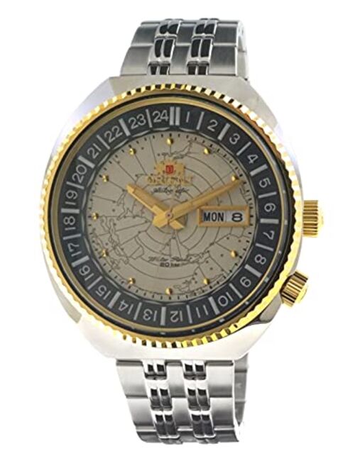 ORIENT WORDL MAP RA-AA0E01S19B AUTOMATIC WATCH