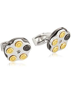 Men's "Play Time" Russian Roulette Cufflinks