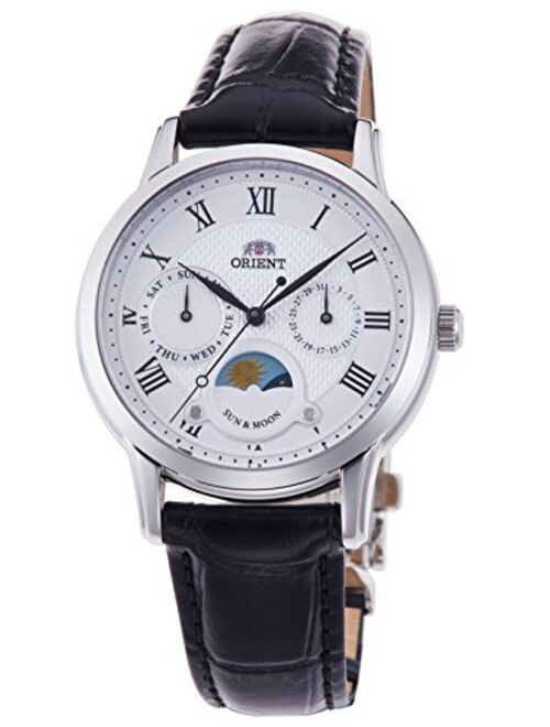 ORIENT Classical Sun & Moon Quartz Wristwatch RN-KA0003S Women's