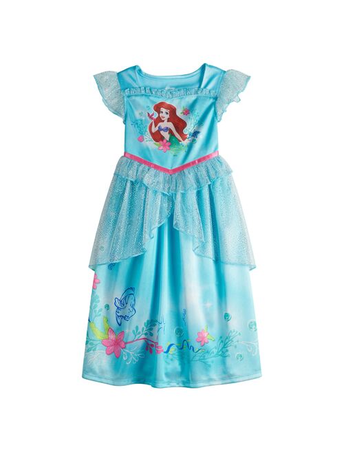 Disney's The Little Mermaid Toddler Girl Ariel Night Gown