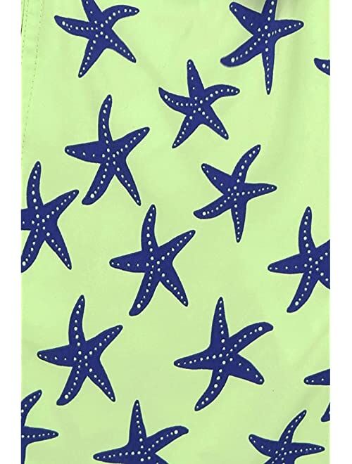 Tom & Teddy Starfish Swim Trunks (Little Kids/Big Kids)
