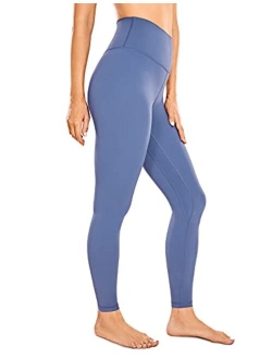 Women's Naked Feeling Yoga Pants 28 Inches - High Waisted Workout Leggings Full Length Tights Buttery Soft