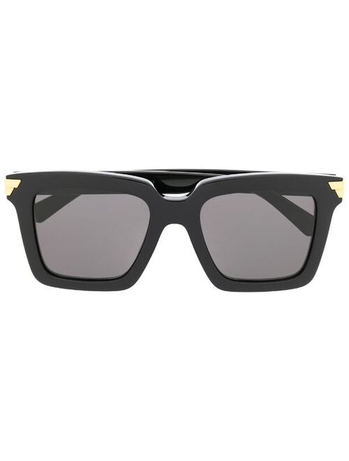 BOTTEGA VENETA EYEWEAR square-frame sunglasses