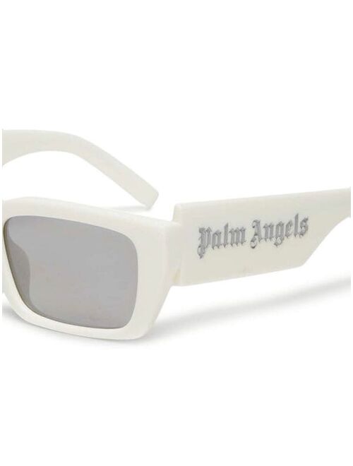 PALM ANGELS Palm rectangle-frame sunglasses