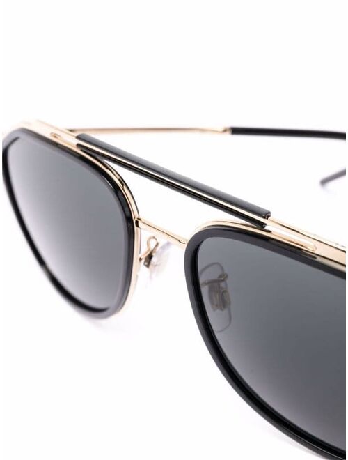Dolce & Gabbana Eyewear aviator frame sunglasses