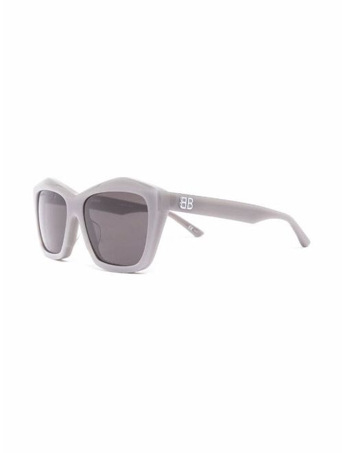 Balenciaga Eyewear Power rectangular-frame sunglasses