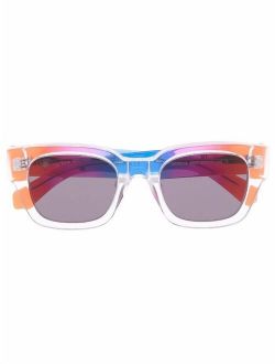 Off-White Zurich rainbow-frame sunglasses