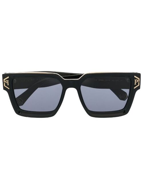Philipp Plein Eyewear Plein Brave square frame sunglasses
