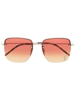 SAINT LAURENT EYEWEAR SL312 square-frame sunglasses