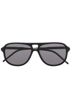 EYEWEAR tinted pilot-frame sunglasses