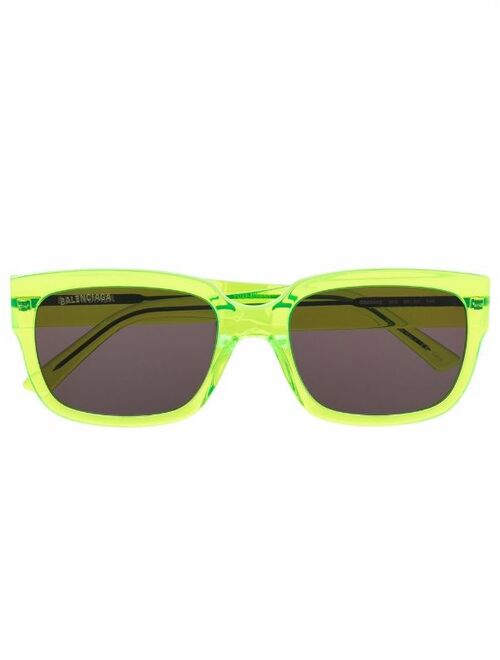 BALENCIAGA EYEWEAR square-frame tinted sunglasses