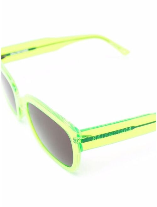 BALENCIAGA EYEWEAR square-frame tinted sunglasses