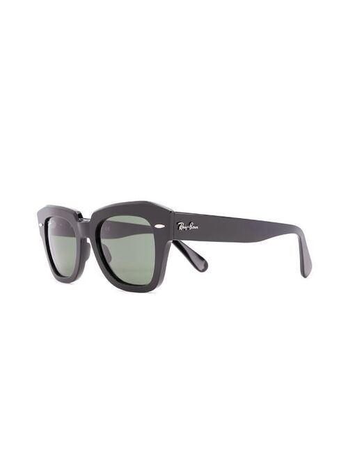 RAY-BAN square tinted sunglasses