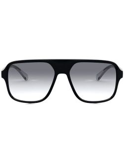 Eyewear shield frame sunglasses