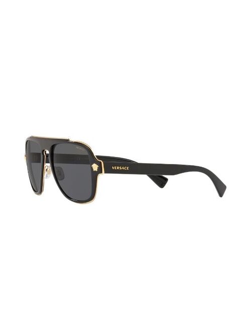 VERSACE EYEWEAR aviator-frame sunglasses