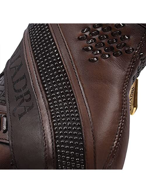 CUADRA Women's Bootie in Genuine Bovine Leather with Zipper