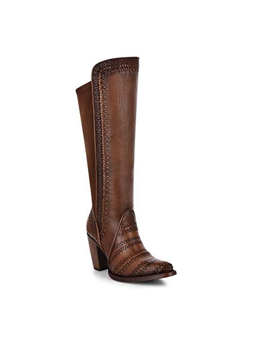 CUADRA Women's Boot in Genuine Leather Brown