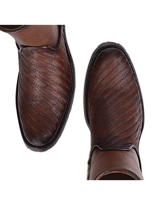 CUADRA Men's Boot in Bovine Leather with Zipper