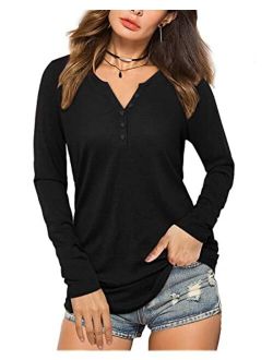 Tunic Shirts For Women - Tunics Tops & Tees 3/4 Sleeve T Shirts For Women