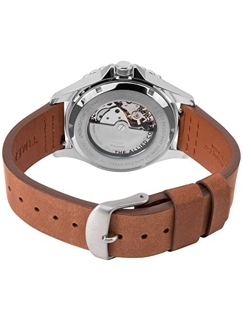 Timex 41 mm Navi XL Automatic Leather Analog Watch