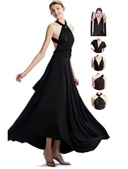 INFIWING Bridesmaid Dresses Infinity Convertible Long Formal Evening Dress Floor Length