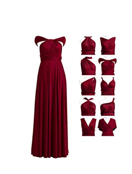 72styles Infinity Dress Plus Size Convertible Dress Multiway Bridesmaid Dress